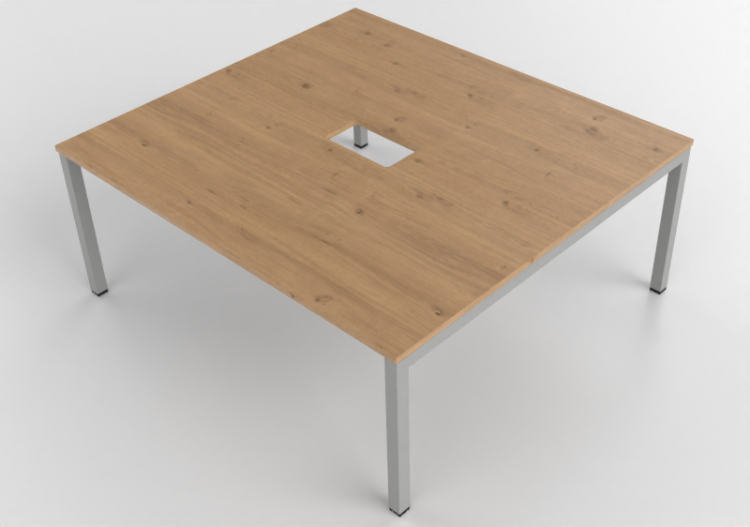 3D Schreibtische - Schreibtisch rechteckig - Senator -...