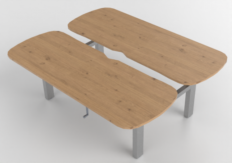 办公桌 - Adjustable rectangular desk - Senator - Chemistry -...