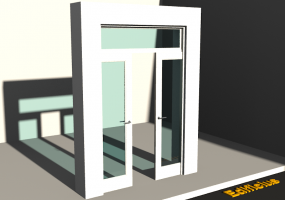 3D Fixtures - Embossed D[R] 2SDL[1GP]+1OVPAN