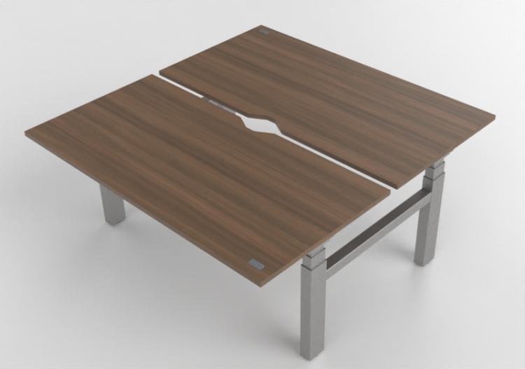 3D Schreibtische - Schreibtisch quadratisch...