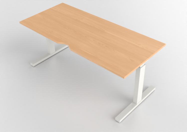 3D Schreibtische - Schreibtisch rechteckig - Senator -...