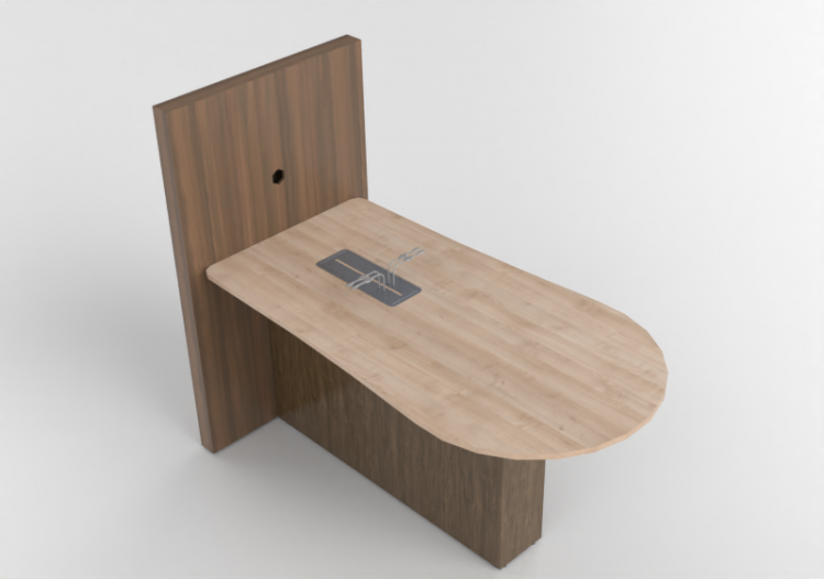 3D Schreibtische - Schreibtisch rechteckig - Senator -...