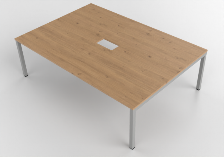 Bureaux 3D - Bureau rectangulaire - Senator - Chemistry -...