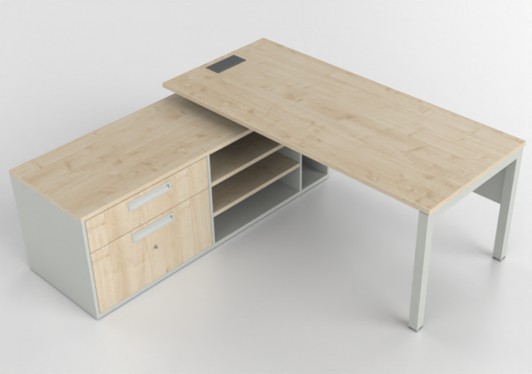 Escritorios 3D - Escritorio rectangular - Senator -...