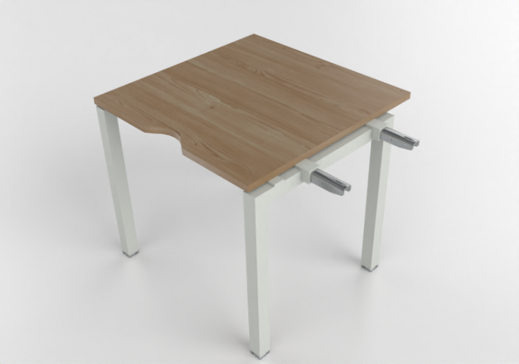3D Schreibtische - Schreibtisch quadratisch - Senator -...