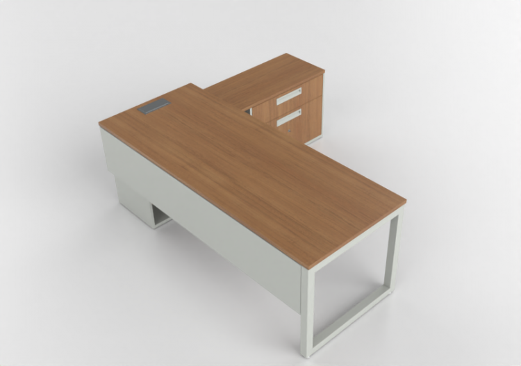 Bureaux 3D - Bureau rectangulaire - Senator - Chemistry -...