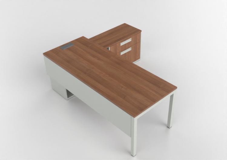 Escritorios 3D - Escritorio rectangular - Senator -...