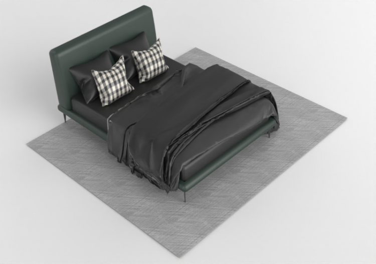 Lits 3D - Letto matrimoniale - ACCA software