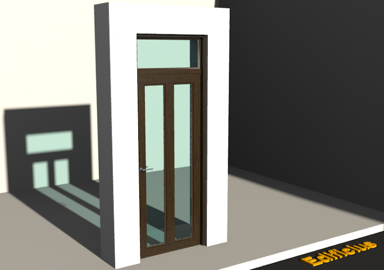 3D Tür/Fenster - Klassisch T[R] 1DF[2VG]+1OBL - ACCA...