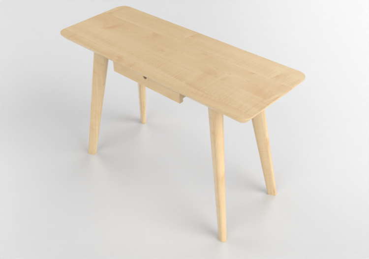 3D Tisch - Schreibtisch aus Holz - Ikea - Lisabo - ACCA...