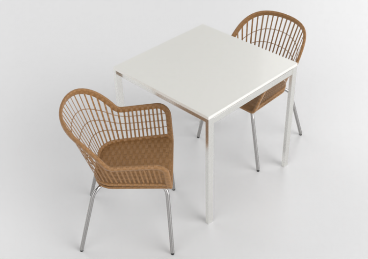 3D Tables - Composition for living room - Ikea - Melltorp -...