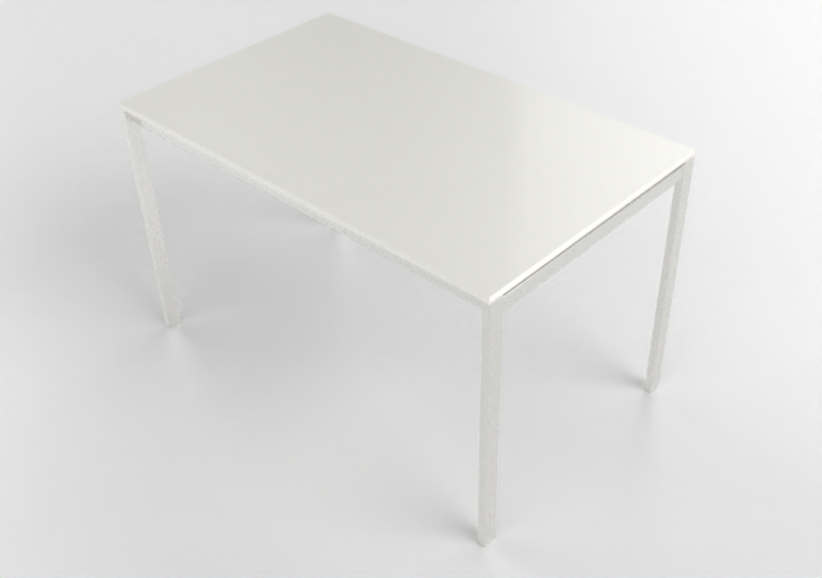 3D Tisch - Tisch aus Holz lackiert - Ikea - Melltorp - ACCA...