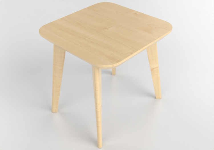 3D Tisch - Couchtisch aus Holz - Ikea - Lisabo - ACCA...