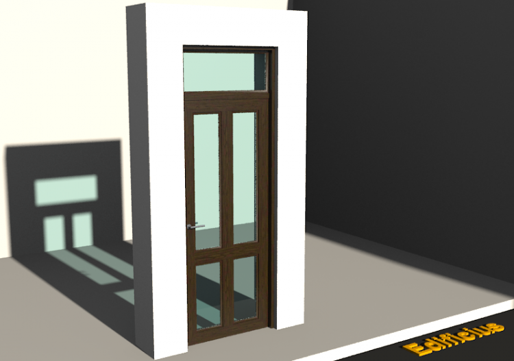 Esquadria 3D - Clássica P[R] 1FB[4V]+1BAND - ACCA software