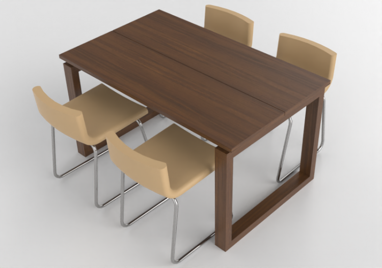 3D Tables - Composition for living room - Ikea - Mӧrbylånga...