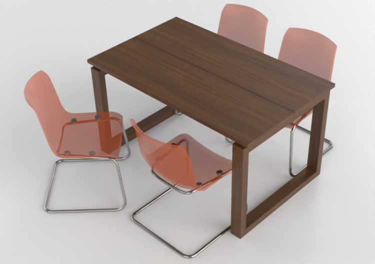 3D Tables - Composition for living room - Ikea - Mӧrbylånga...