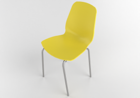 3D Chairs - Plastic Chair - Ikea - Leifarne