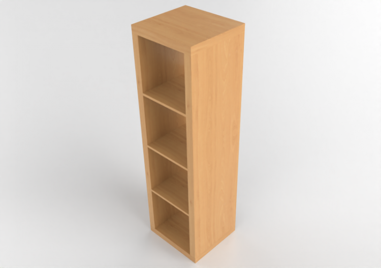 Bibliothèque 3D - Étagère en bois - Ikea - Kallax - ACCA...