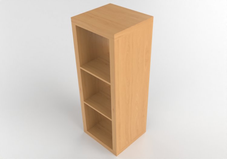 Estantes 3D - Estante de madeira - Ikea - Kallax - ACCA...
