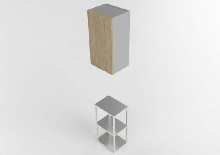 Meubles 3D - Combinaison de meubles - Ikea - Enhet - ACCA...