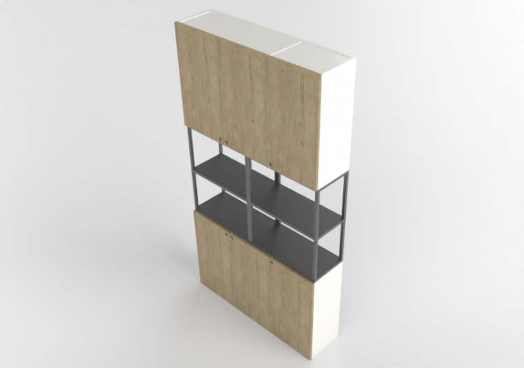 Muebles 3D - Composición de muebles - Ikea - Enhet - ACCA...