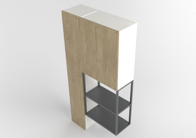 Muebles 3D - Composición de muebles - Ikea - Enhet - ACCA...