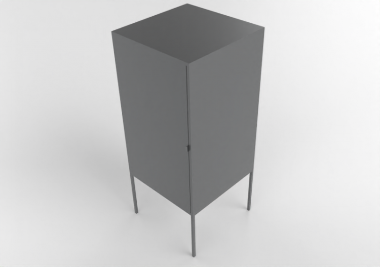 Meubles 3D - Meuble en métal - Ikea - Lixhult - ACCA...