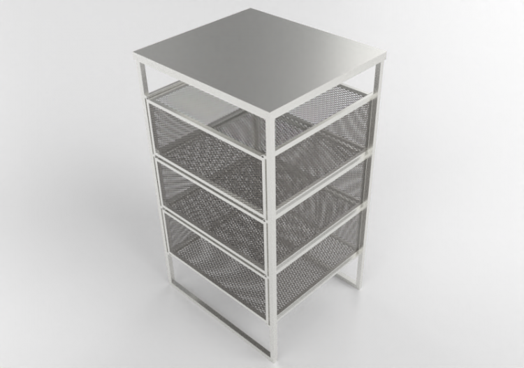 配饰 - Metal chest of drawers - Ikea - Lennart - ACCA...