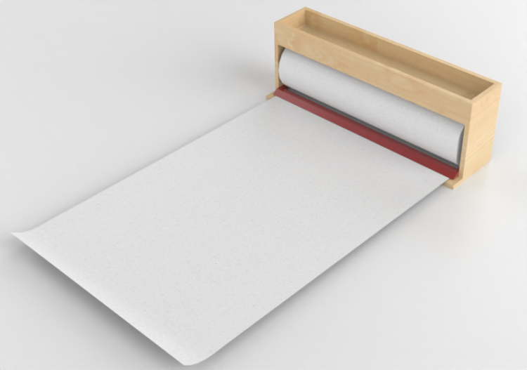配饰 - Wooden paper holder - Ikea - Måla - ACCA software