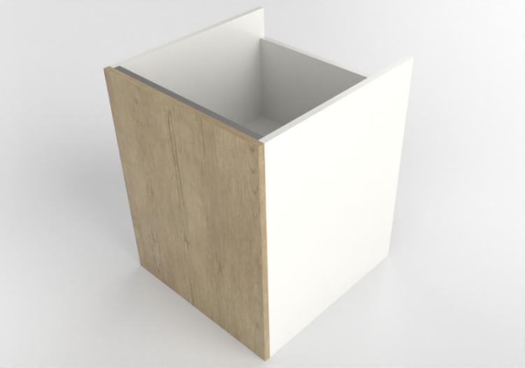 Mobili 3D - Mobile in legno laccato - Ikea - Enhet - ACCA...