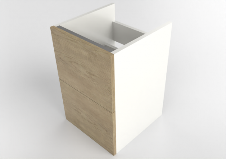 Mobili 3D - Mobile per lavabo - Ikea - Enhet - ACCA...