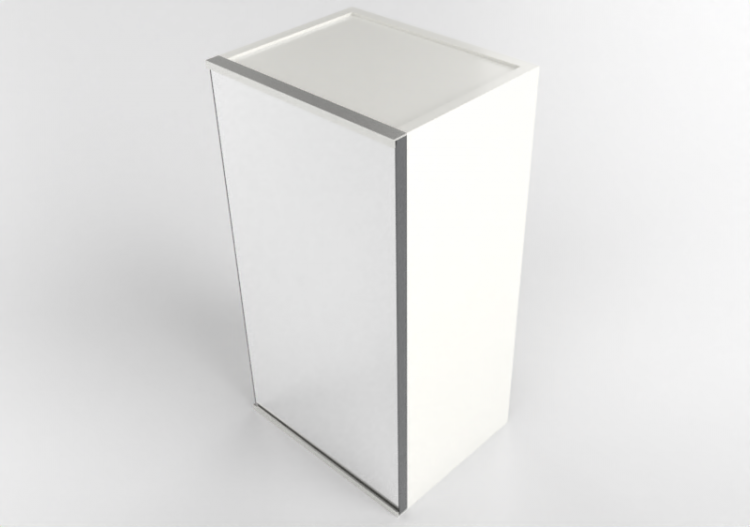 Meubles 3D - Meuble haut avec miroir - Ikea - Enhet - ACCA...