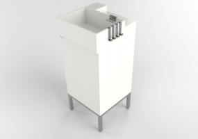 Móveis 3D - Composição p/ banheiro - Ikea - Lillangen