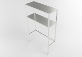 Accessoires 3D - Structure en métal pour machine à laver - Ikea - Enhet