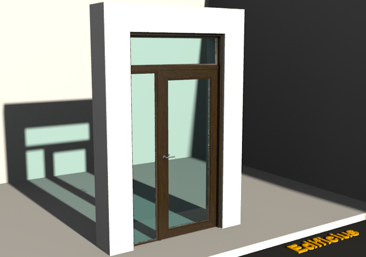 Menuiseries 3D - Classique P[R] 1VB[1V]+1FNCLC+1SPRLC -...