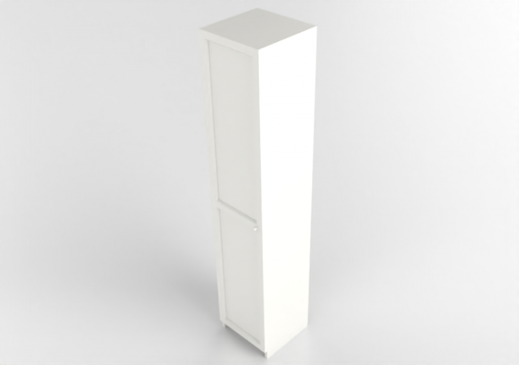 Librerie 3D - Libreria con anta in legno laccato - Ikea -...