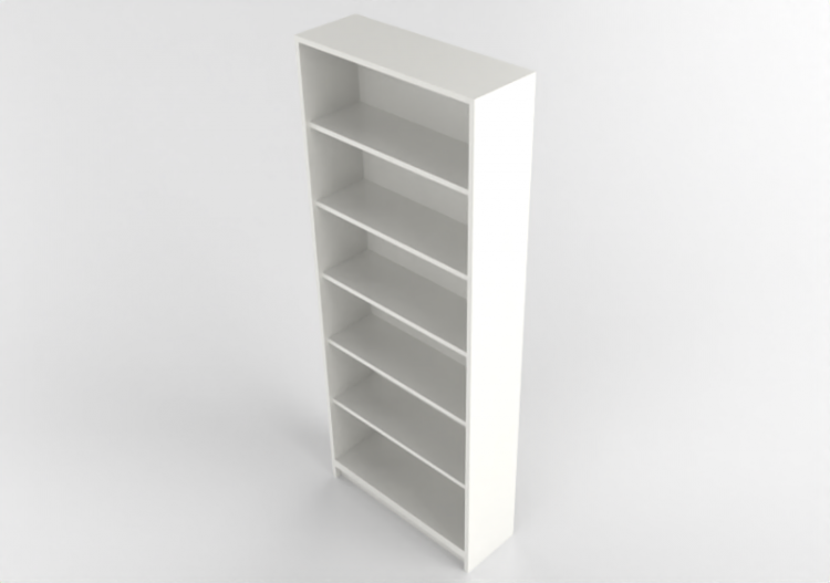 Librerie 3D - Libreria in legno laccato - Ikea - Billy -...