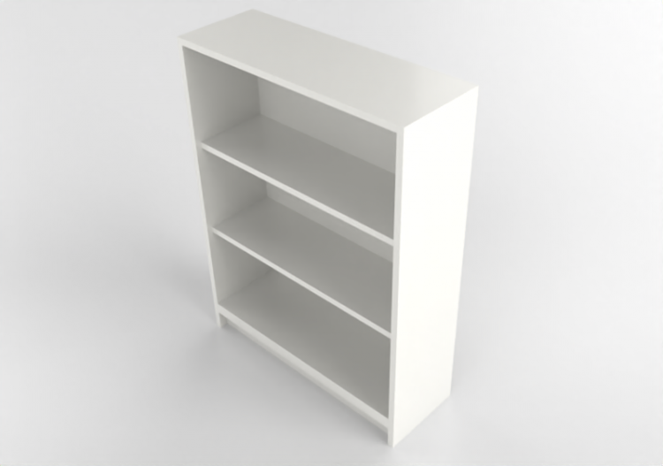 Librerie 3D - Libreria in legno laccato - Ikea - Billy -...