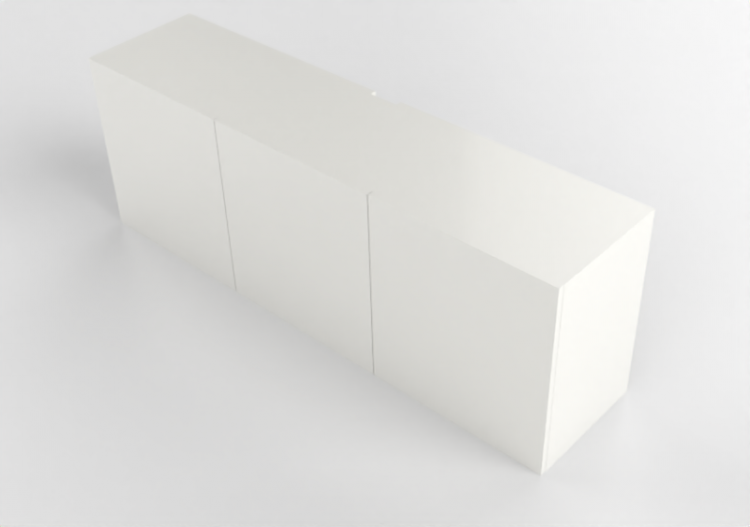 3D Furniture - Lacquered wood cabinet - Ikea - Besta - ACCA...