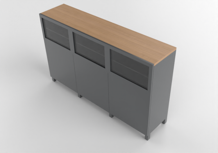 Mobili 3D - Mobile in legno laccato - Ikea - Besta - ACCA...