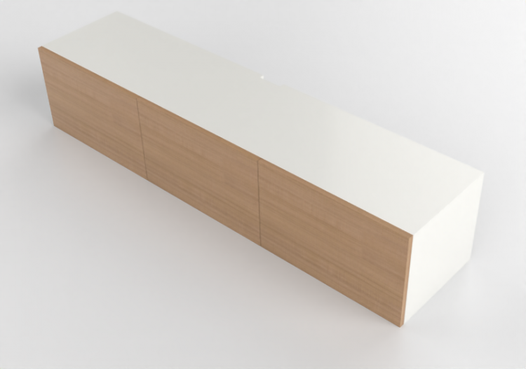 Meubles 3D - Meuble en bois laqué - Ikea - Besta - ACCA...