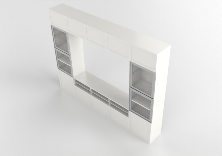 3D Möbel - TV-Möbel, Kombination - Ikea - Besta - ACCA...