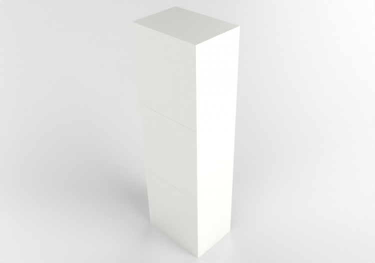 3D Furniture - Lacquered wood cabinet - Ikea - Besta - ACCA...