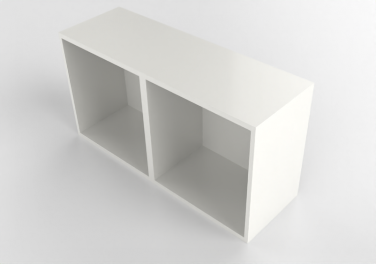 Mobili 3D - Mobile in legno laccato - Ikea - Besta - ACCA...