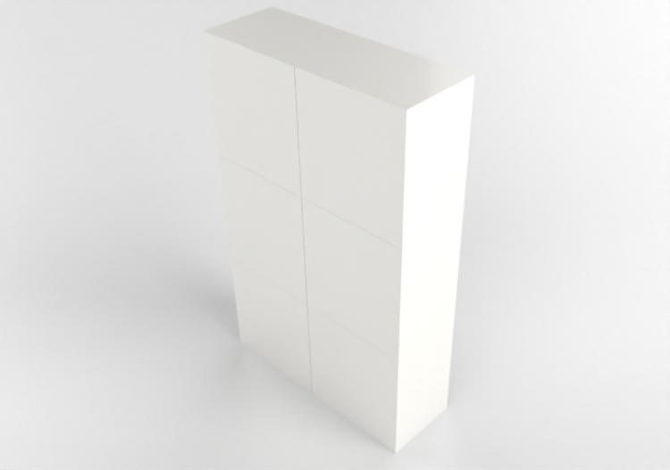 3D Furniture - Lacquered wood cabinet - Ikea - Besta - ACCA...