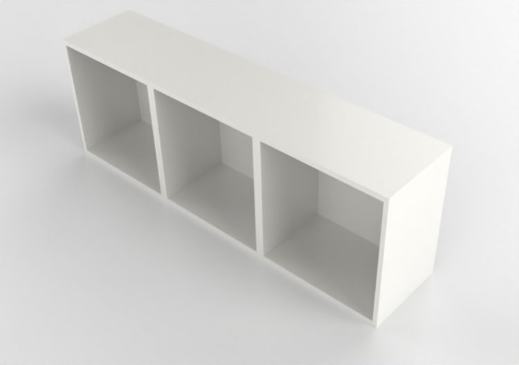 Meubles 3D - Meuble en bois laqué - Ikea - Besta - ACCA...