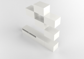 Móveis 3D - Conjunto de móveis para TV - Ikea - Besta