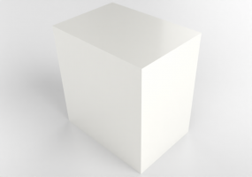 3D Furniture - Lacquered wood cabinet - Ikea - Besta