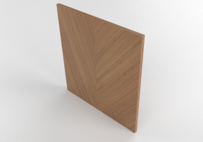 Accessoires 3D - Porte en bois - Ikea - Hedeviken