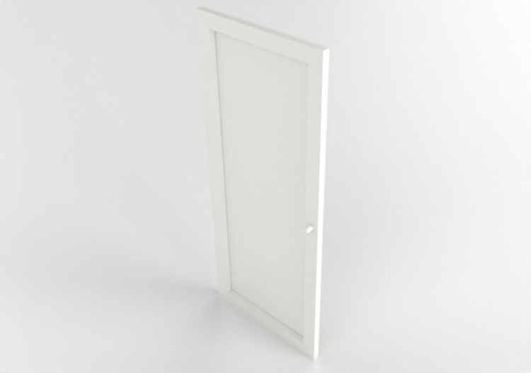 Acessórios 3D - Porta de madeira envernizada - Ikea -...